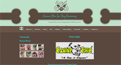 Desktop Screenshot of caninechicinc.com